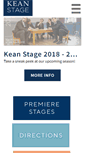 Mobile Screenshot of keanstage.com